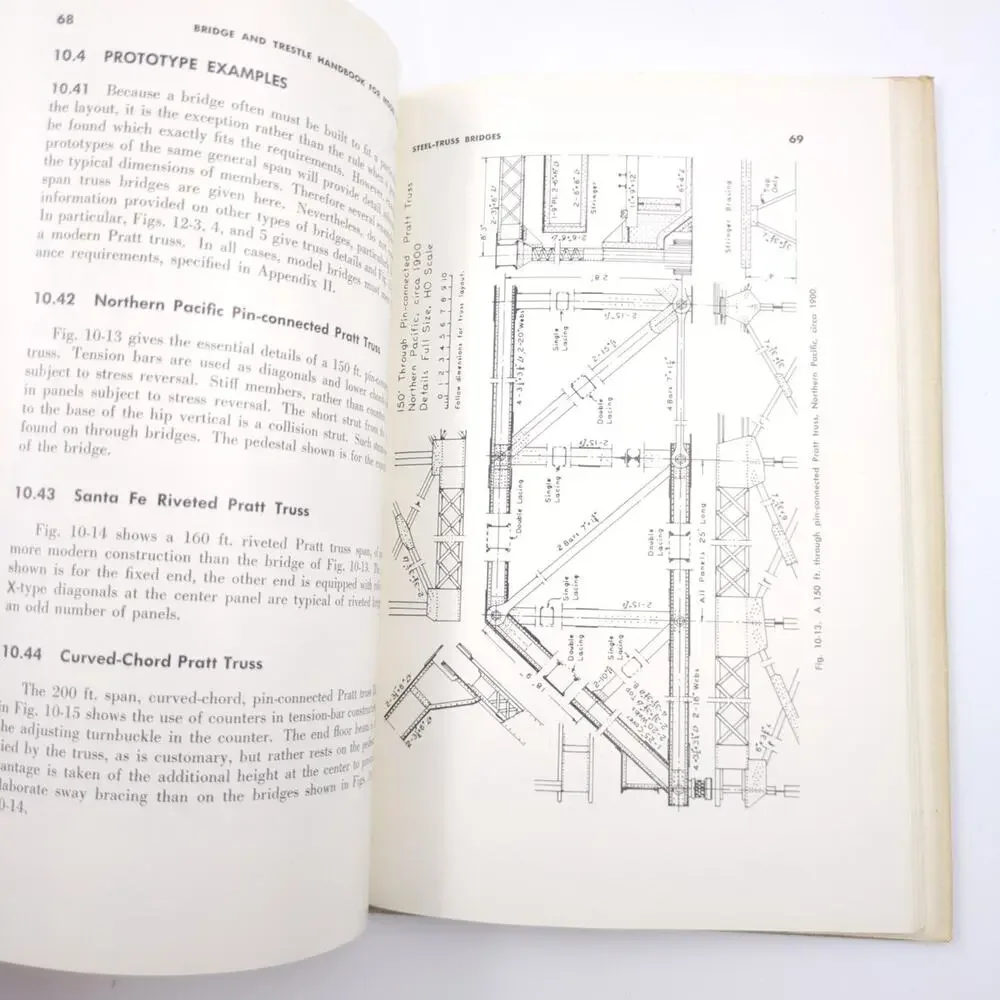 Bridge Trestle Handbook for Model Railroaders Paul Mallery 1958 Simmons-Boardman